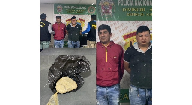 Cayó conocido microcomercializador de drogas en “Miraflores Alto” en Chimbote