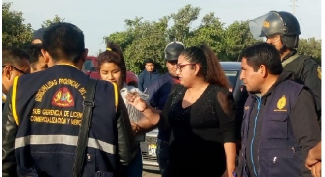 Empresario intentó impedir operativo en local  “Mil Sabores” aduciendo amistad con el alcalde