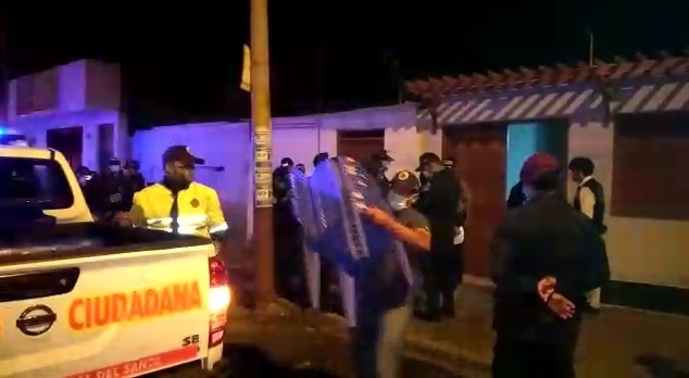 Autoridades intervienen más fiestas clandestinas en Chimbote en pleno toque de queda