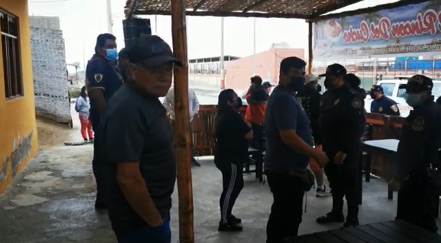 Intervienen a 20 “covidiotas” que ocasionaban disturbios en Chimbote