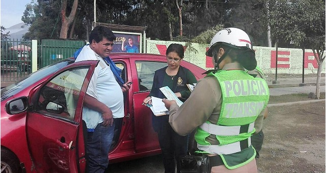 Chimbote: Intervienen 3 paraderos informales de vehículos que trasladan pasajeros a Trujillo y Huaraz