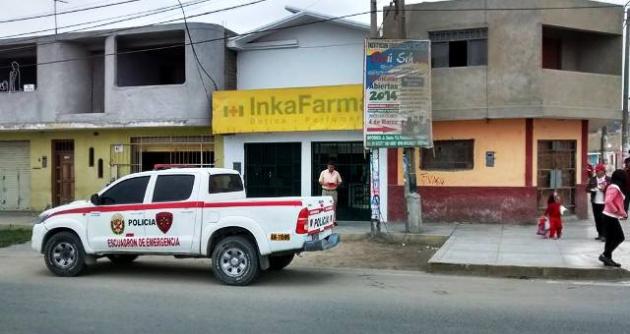 Delincuente revólver en mano asalta oficina del Covars en Chimbote y se lleva 2 mil soles y un CPU