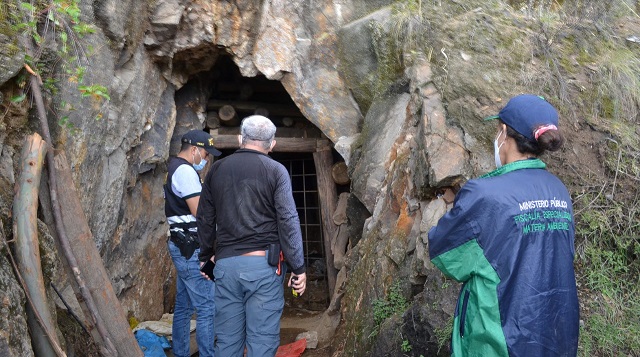 Fiscalía en Materia Ambiental del Santa interviene minería ilegal en Pallasca
