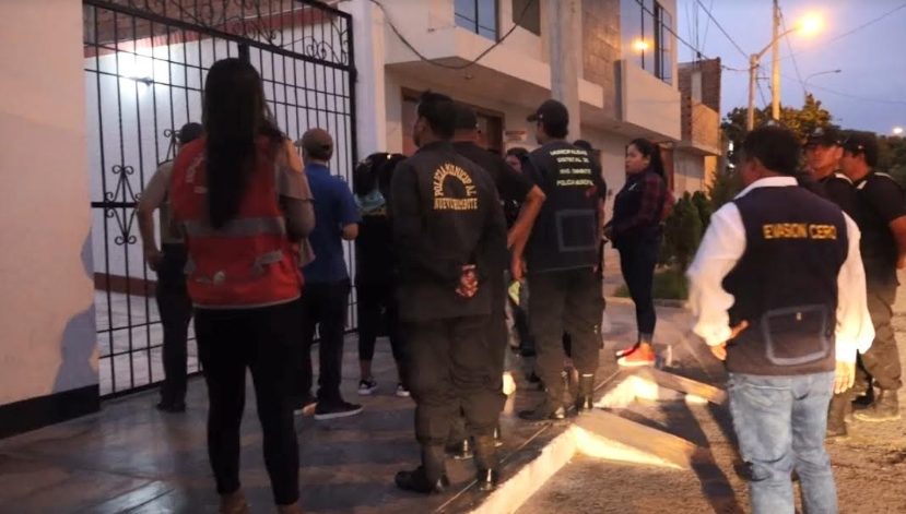 Intervienen en  eventos nocturnos realizados sin autorización en Nuevo Chimbote