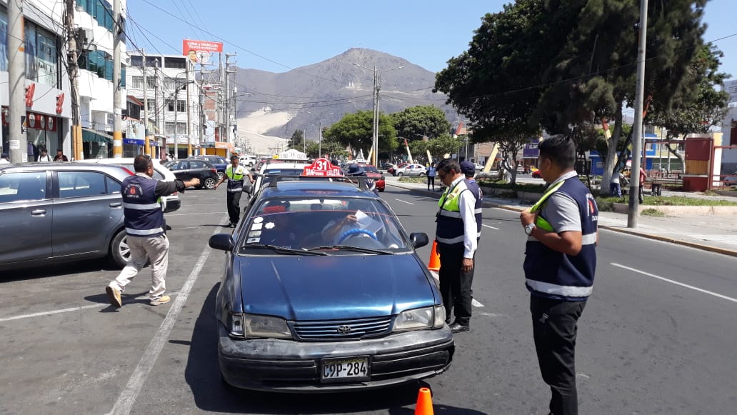 Chimbote:   transportistas que no cumplan con tramitar  tarjeta de circulación serán multados