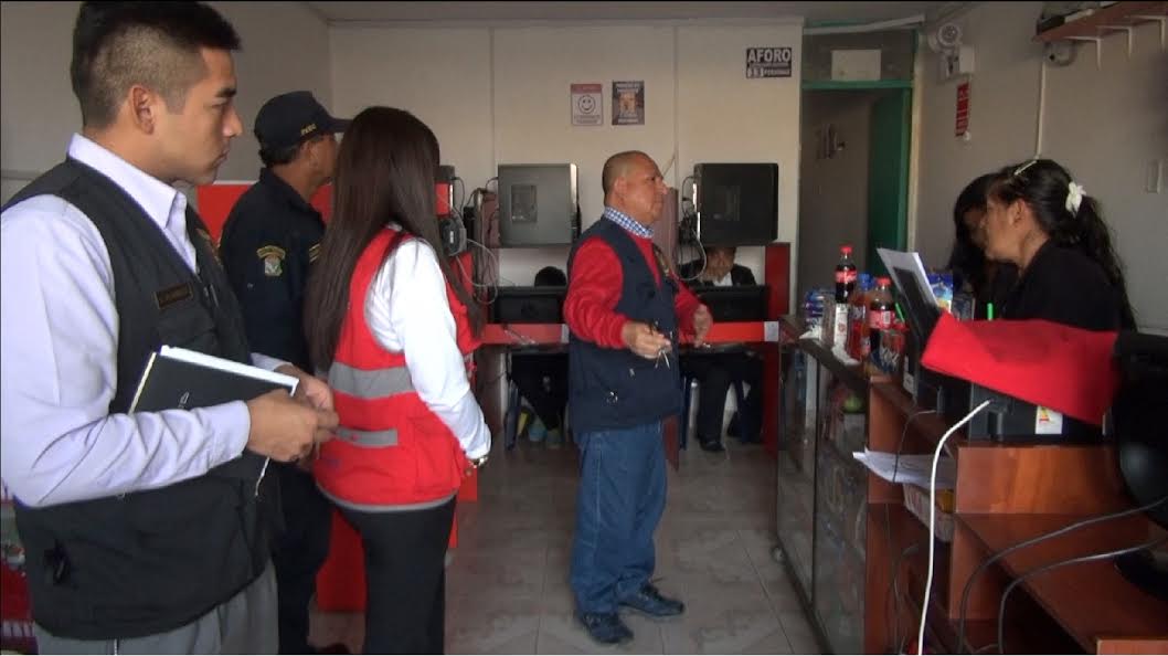 Nuevo Chimbote: controlan que cabinas de internet tengan filtro de protección a menores