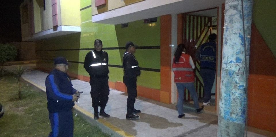 Nuevo Chimbote: intervienen hostales a fin de verificar presencia inapropiada de menores de edad