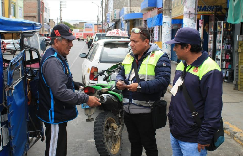 Chimbote: municipio realiza operativos para evitar que mototaxis ingresen al casco urbano de la ciudad
