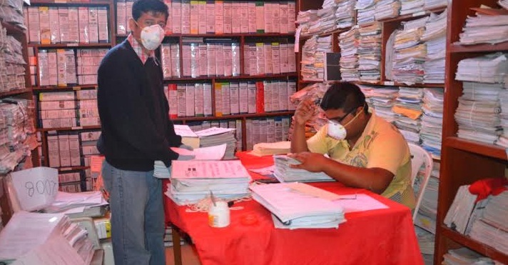  Municipio sureño inicia  proyecto de ordenamiento de sus archivos