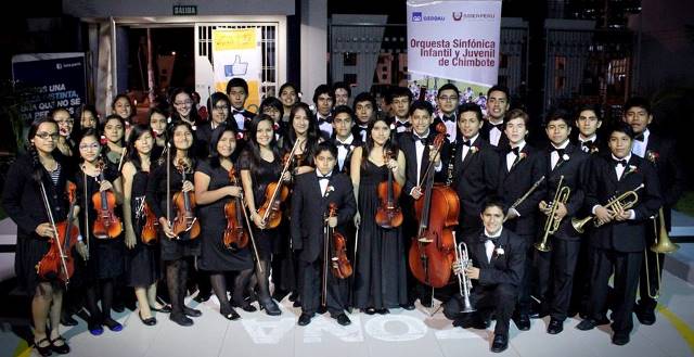Orquesta Sinfónica Juvenil de Chimbote ofrecerá concierto en colegio Santa Rosa