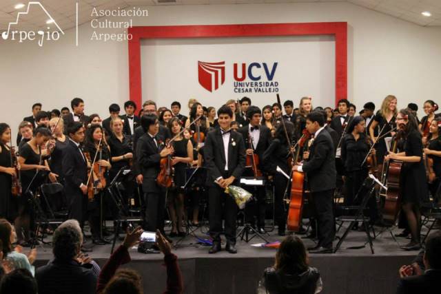 Orquesta Sinfónica Juvenil de Chimbote se presentó en Trujillo