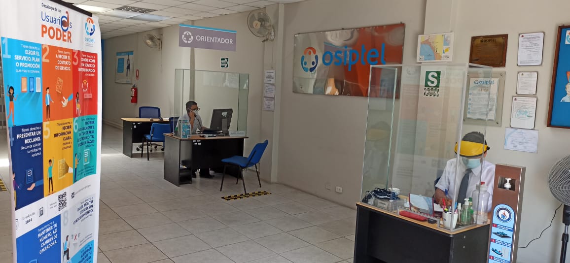 Osiptel reanuda atención presencial en Chimbote 