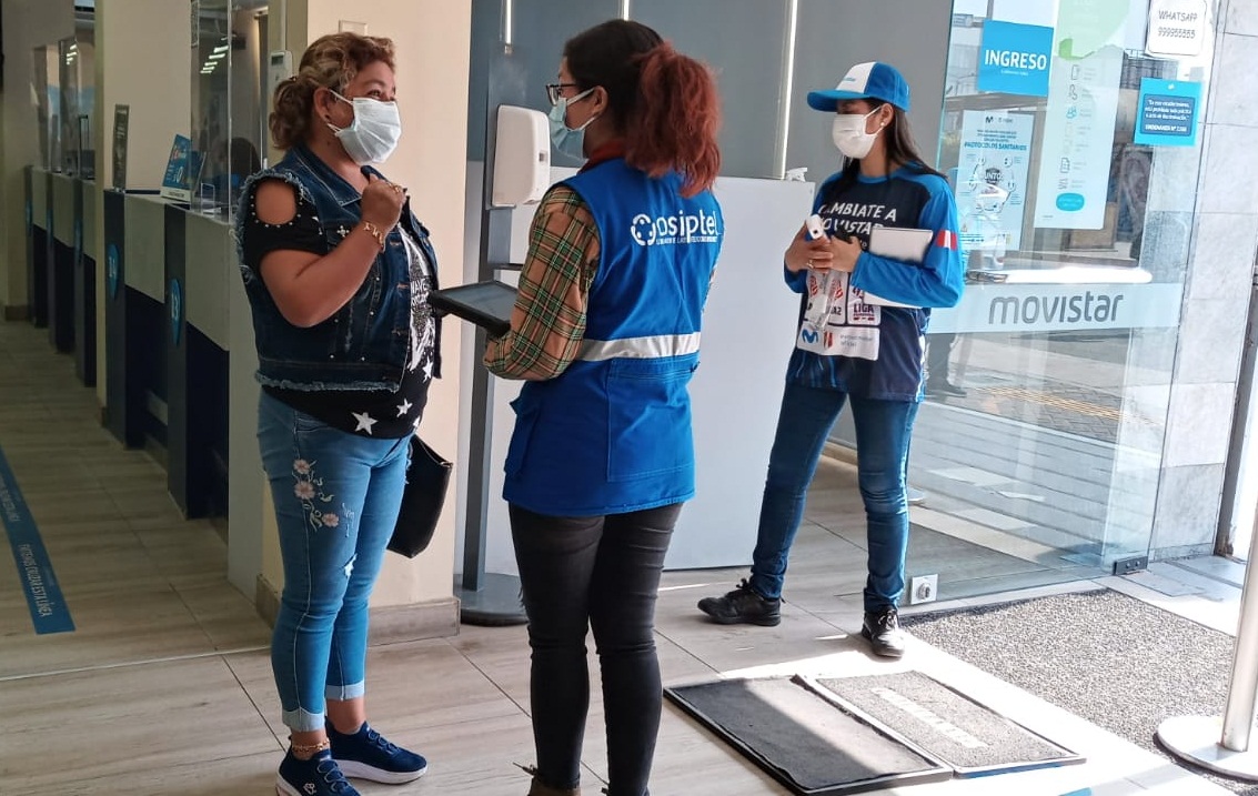 Osiptel verifica calidad de atención que brindan operadoras a usuarios de Chimbote