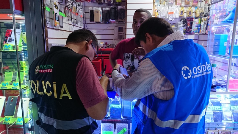 Osiptel y Mininter anuncian bloqueo de 100 mil celulares robados el 30 de agosto