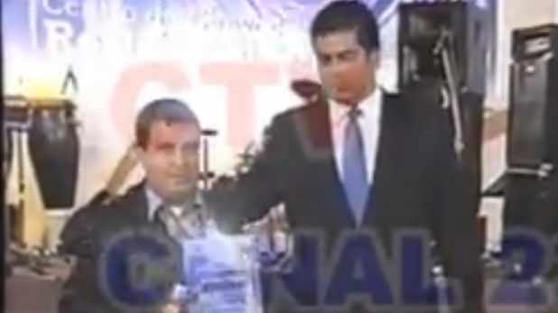 Ministro Fredy Otárola visto en video con Martín Belaunde Lossio