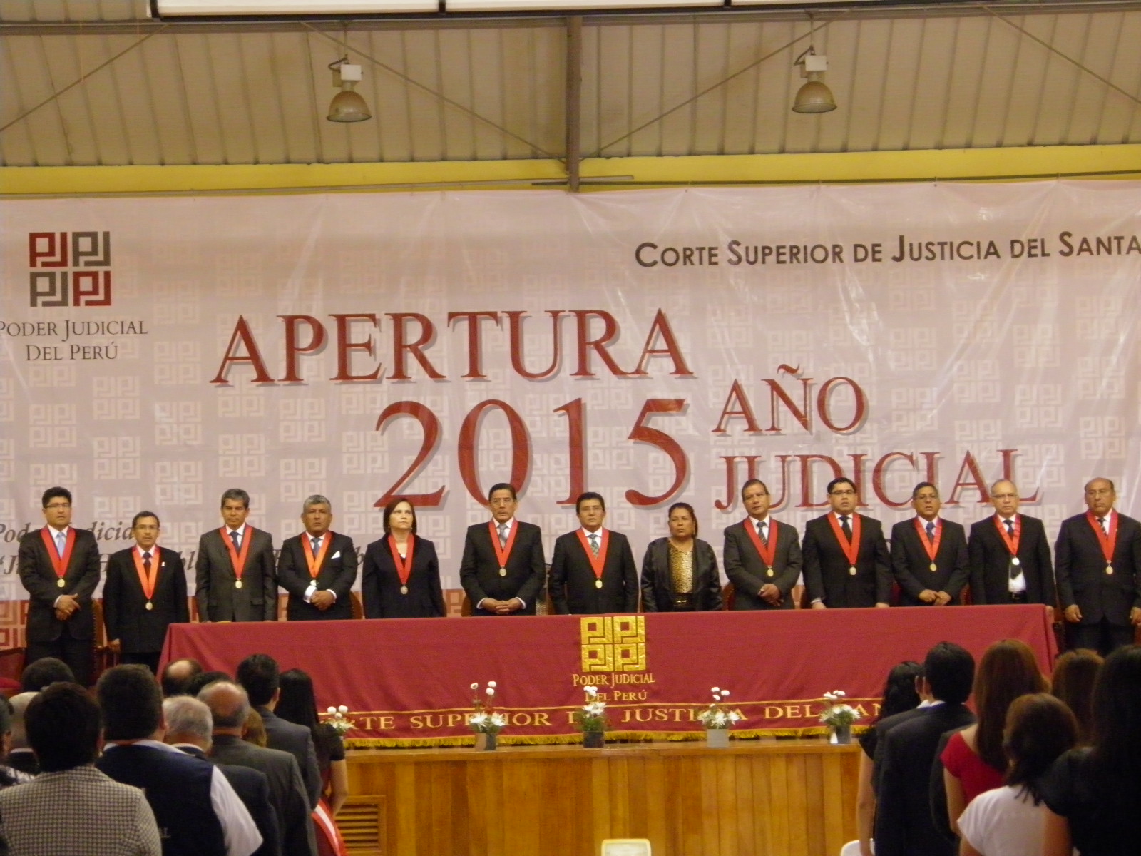 Se inició año judicial en la Corte Superior de Justicia del Santa 