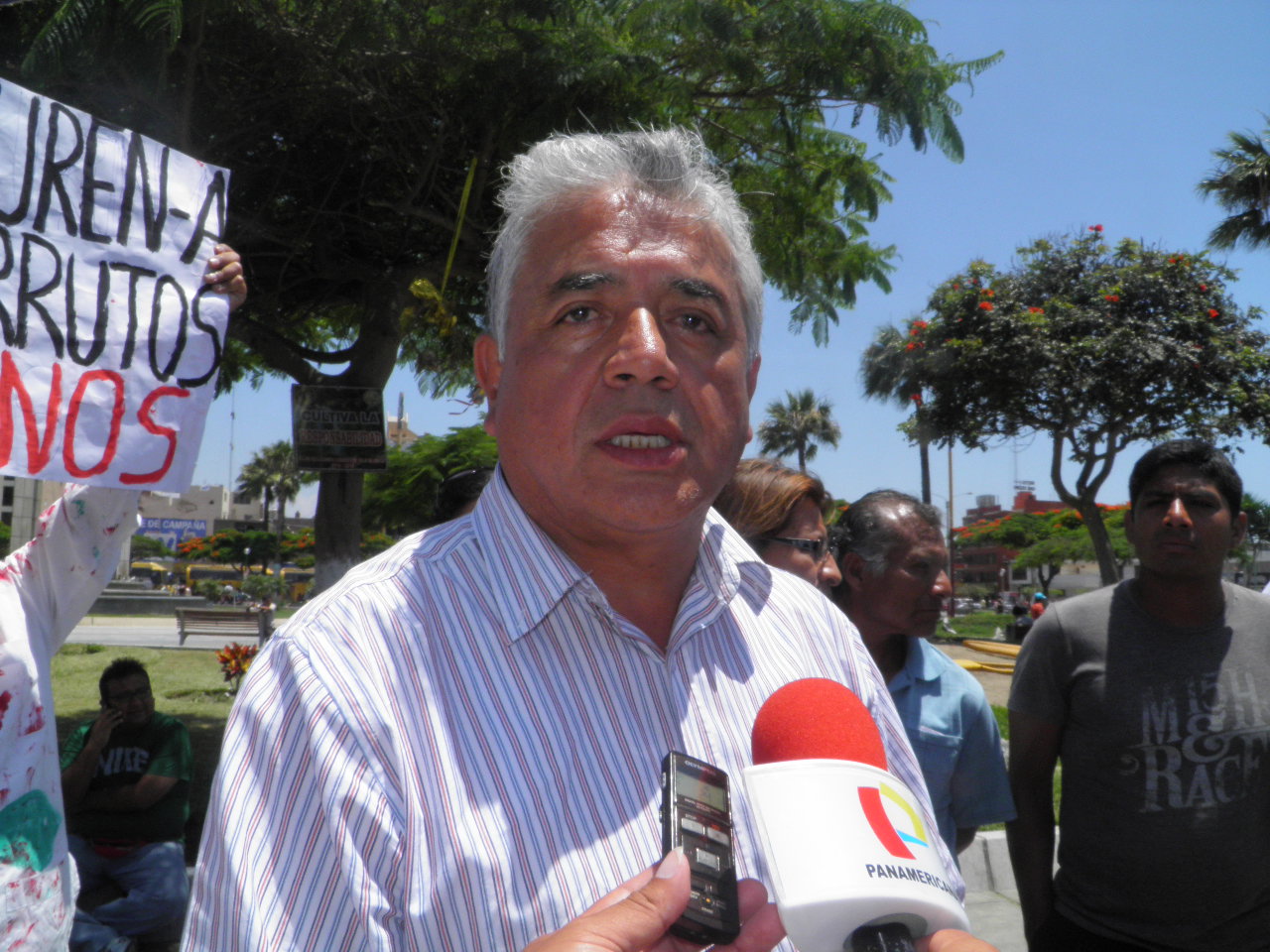 Ricardo Narváez le recomendó un coach al encargado presidente regional de Ancash