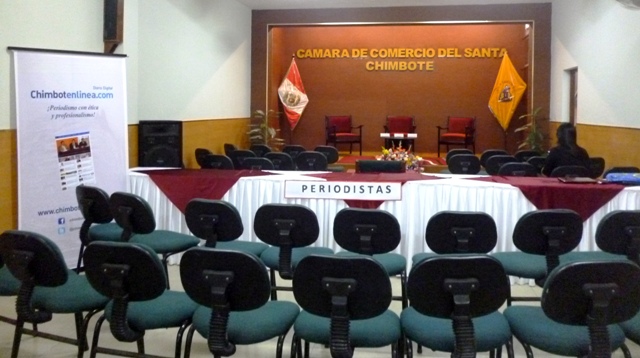 Cámara de Comercio del Santa entregó obras de remodelación de edificio