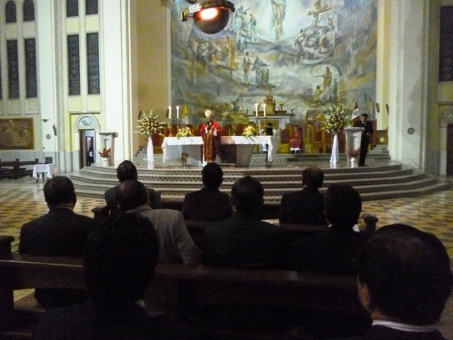 ULADECH celebró misa por sexto aniversario como universidad católica