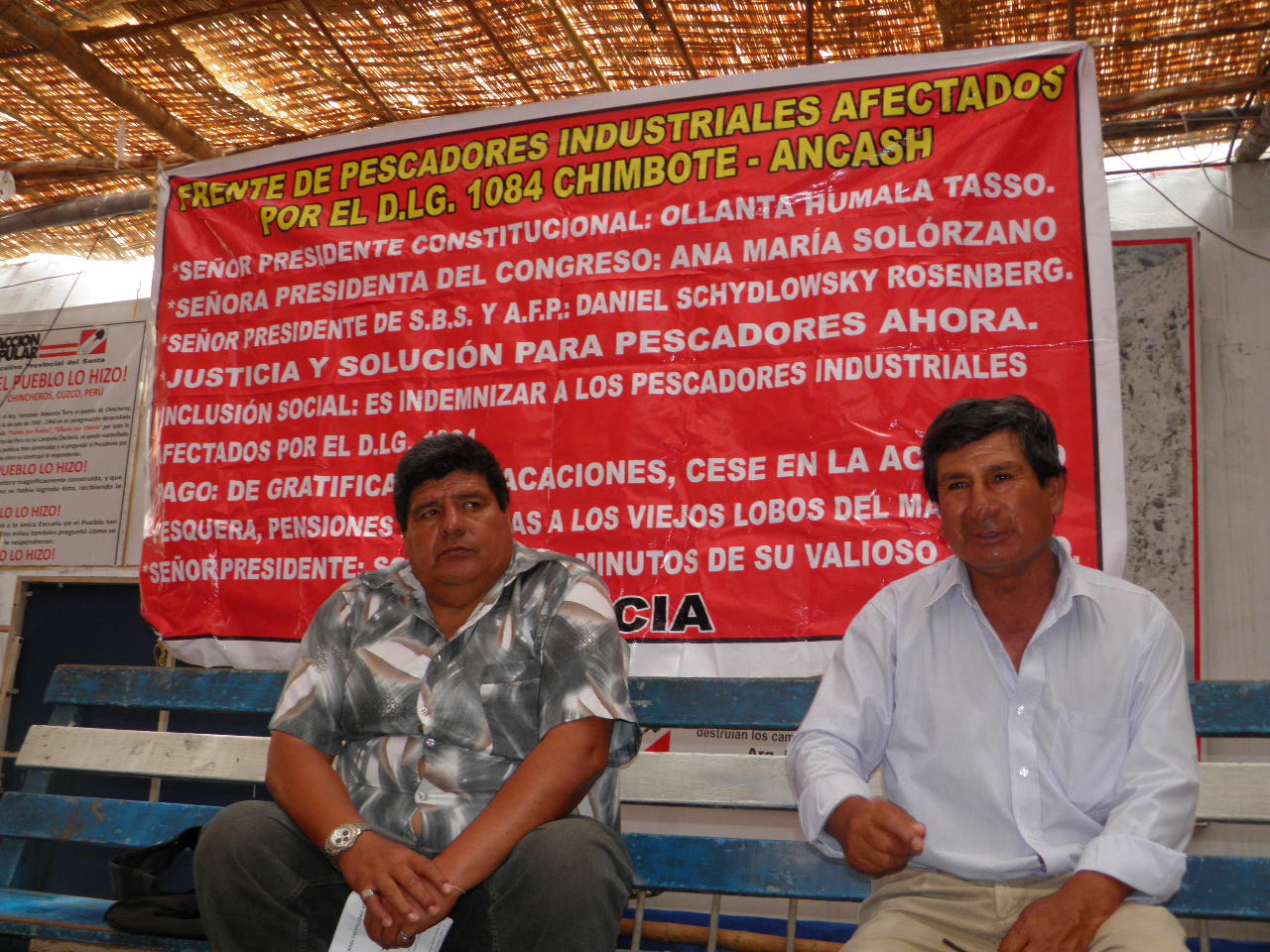 Chimbote: Gremio de pescadores afectados por decreto esperan solución a su demanda