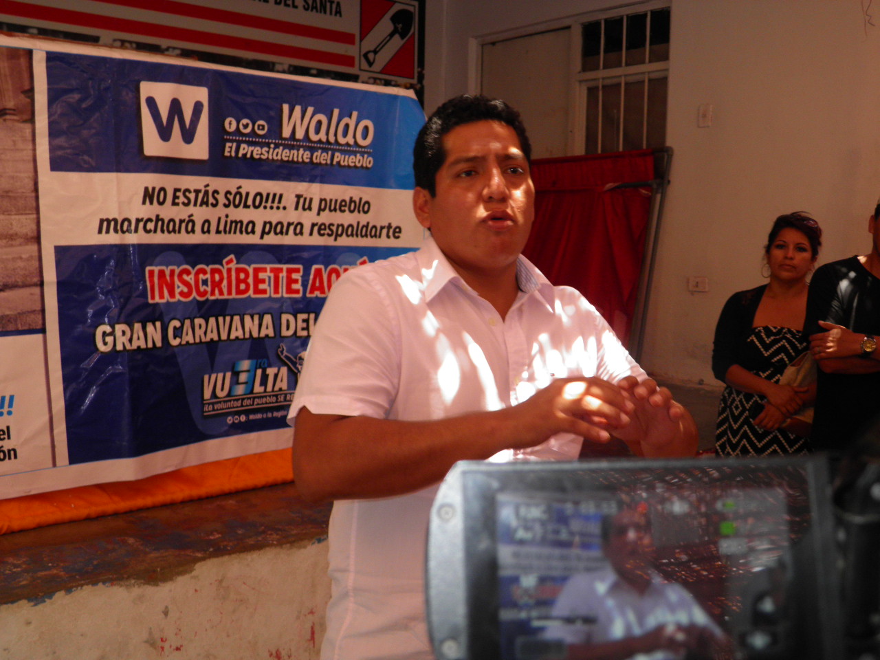 Vocero de “Puro Áncash” aseguró que Waldo Ríos juramentará el domingo en Huaraz 