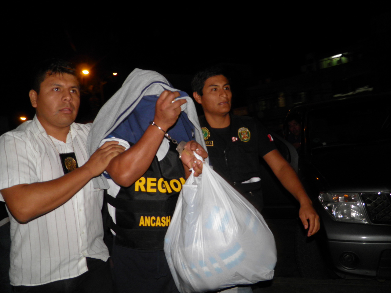 Chimbote: Exvigilante de “La Centralita” fue trasladado esta noche a Lima 