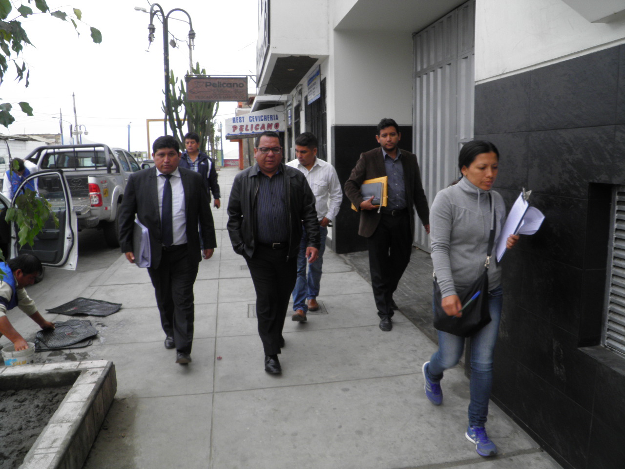 Chimbote: Fiscalía verifica restante de cuestionadas veredas del casco urbano 