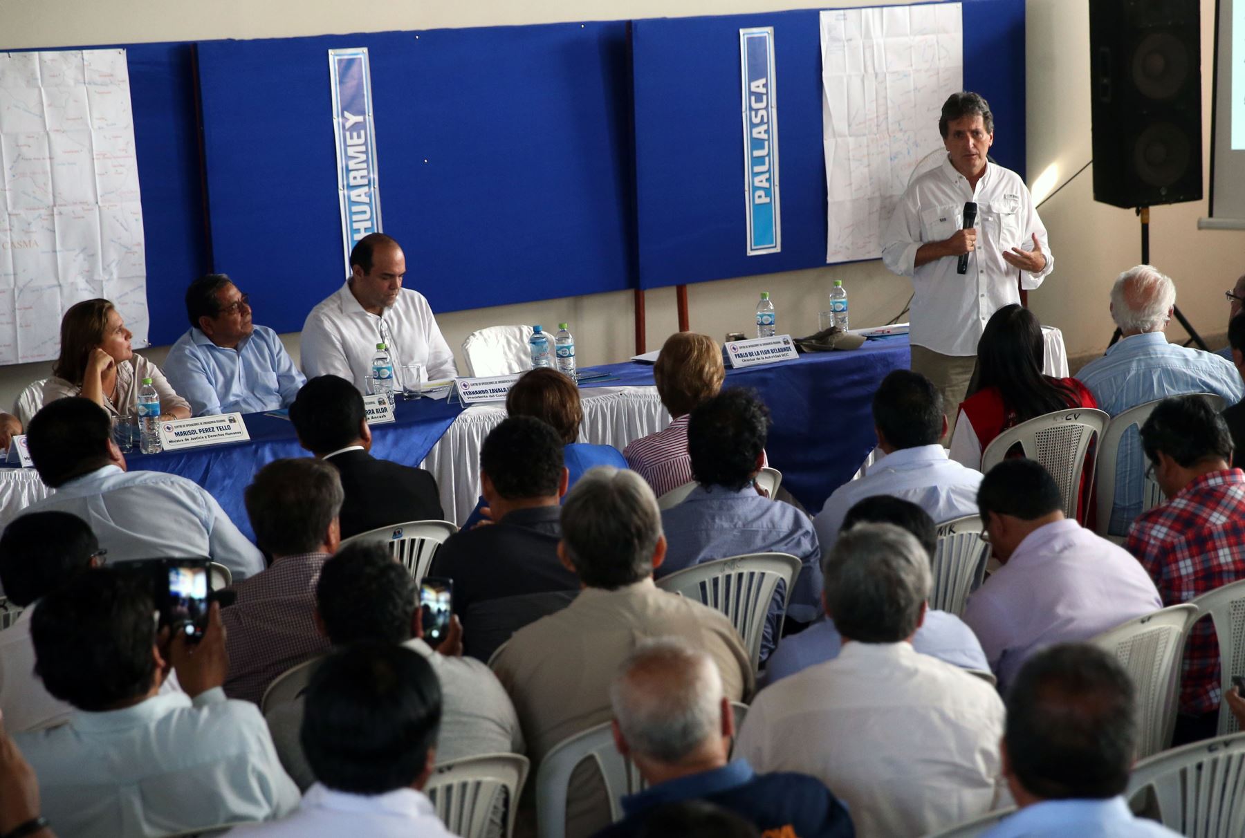 Chimbote: Pablo de la Flor se reunirá con alcaldes distritales para los trabajos de reconstrucción