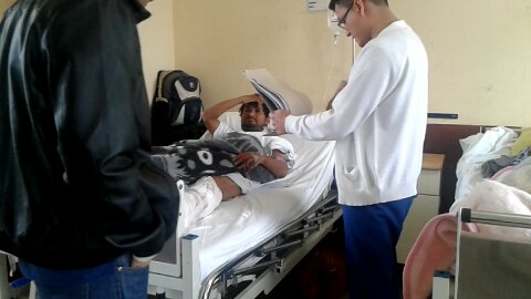 Chimbote: hombre que fue atropellado y abandonado necesita ayuda para ser intervenido 