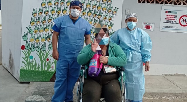 Paciente con obesidad mórbida vence al virus en Hospital La Caleta de Chimbote