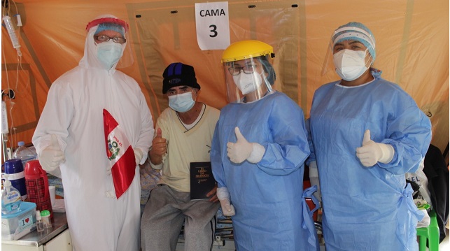 Teniente gobernador de “Florida Alta” superó al covid-19 tras 15 días internado en hospital de Chimbote