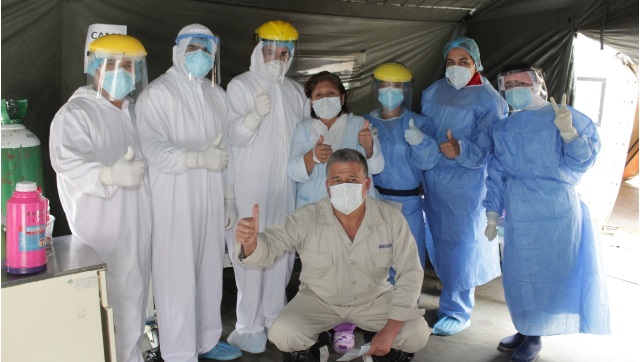 Tres pacientes con enfermedades crónicas superan al coronavirus en Hospital La Caleta de Chimbote