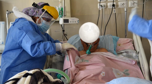Huaraz: continúan llegando pacientes Covid-19 a UCI del Hospital Víctor Ramos Guardia