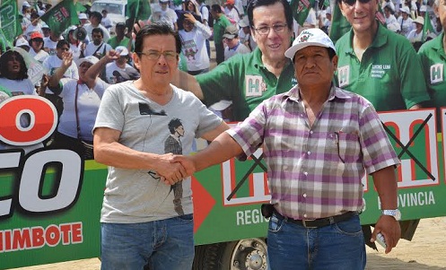 Paco Gasco se reunió con pobladores de Tangay y explicó sus propuestas de gobierno