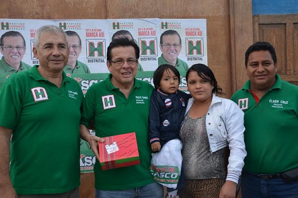 Paco Gasco y Lucho Denegri llevan la caravana humanista a San Luis 