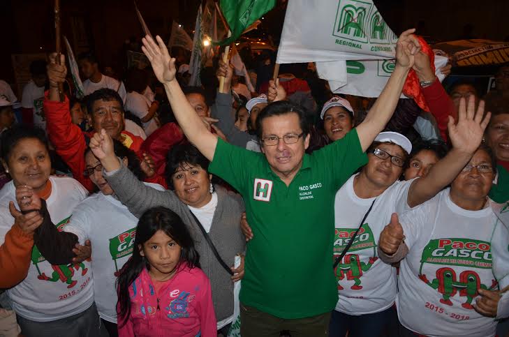  Vecinos de “Las Brisas” recibieron a candidato humanista, Francisco Gasco