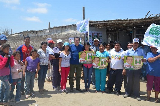 Candidato Paco Gasco, propone crear una Planta de Escombros para Nuevo Chimbote
