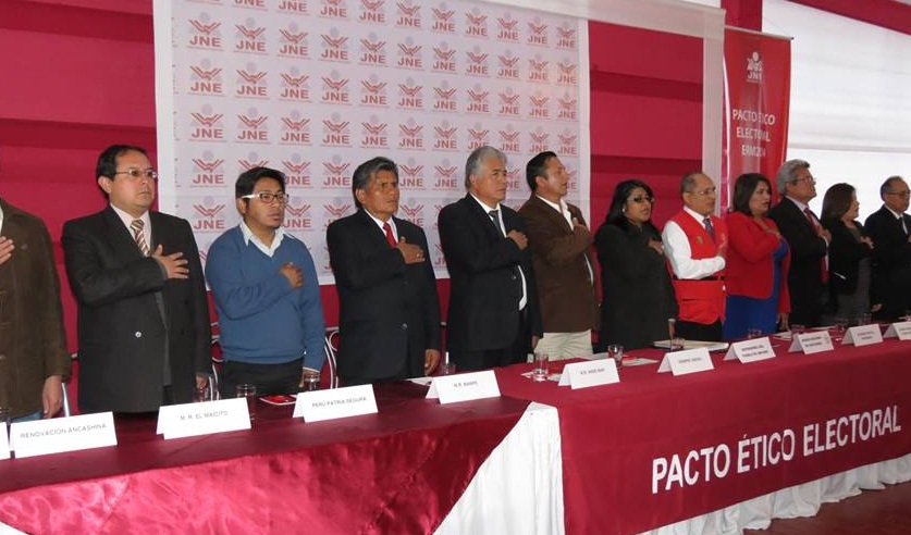   “El Maicito” suscribe compromiso de no violencia en firma de Pacto Ético Electoral