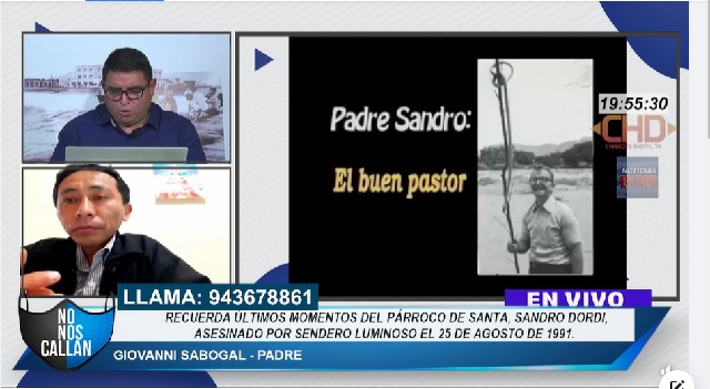 Testimonio: A 30 años del cruel asesinato del padre Sandro Dordi cometido por SL en Santa