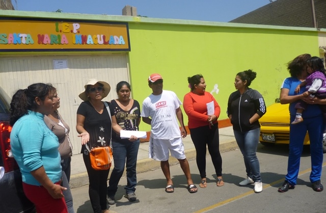 En colegio “Santa María Inmaculada” no entregan certificado de estudios