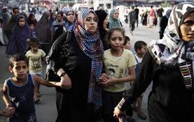  Cáritas internacional acoge a cientos de palestinos desplazados