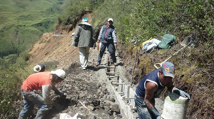 Inauguran sistema de riego que beneficiará a 63 familias de Pallasca