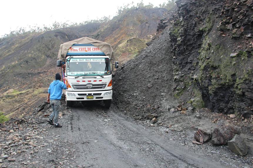 Distrito de Pallasca queda aislado por lluvias y deslizamiento de lodo