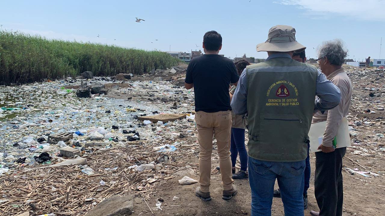 Chimbote: erradicarán zonas críticas de arrojo de basura en "Pampa del Hambre"