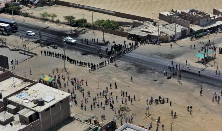 La Libertad: cisternas que llevan oxígeno para pacientes covid-19 están detenidas por bloqueo de vías