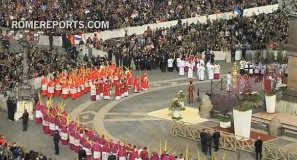 Su santidad presidirá todas las ceremonias de Semana Santa (Video)     