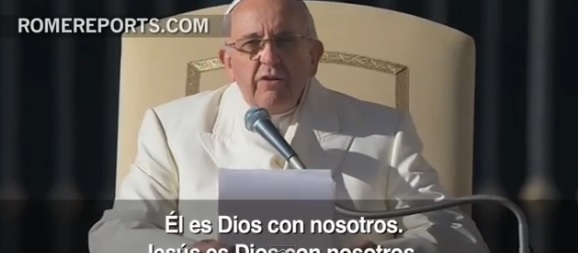  El Papa Francisco explica la Navidad en la audiencia general (Video)