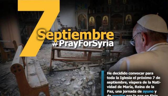  Papa Francisco renueva invitación a unirse a vigilia por la paz (Video)