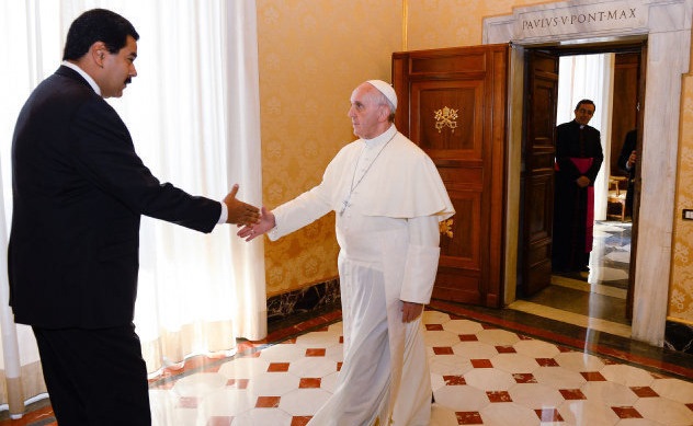 El Papa recomienda a Maduro leer documento de los obispos latinoamericanos (Video)