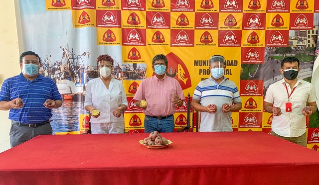 Municipio de Chimbote impulsa proyecto agrícola de productores de papa nativa de Huayllabamba